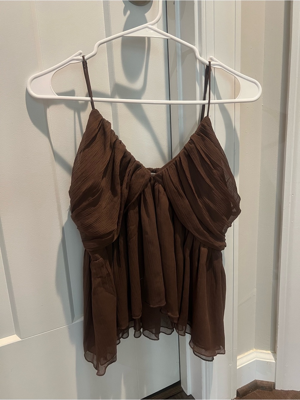 Abercrombie V-Neck Ruched Cami